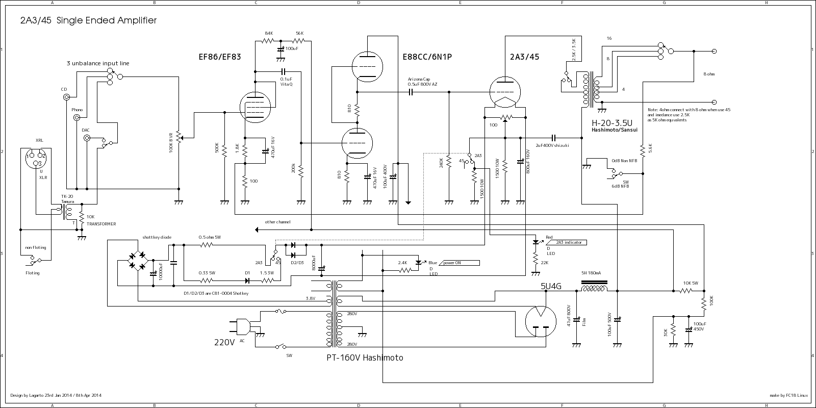 Hashimoto H20-3.5U 2A3