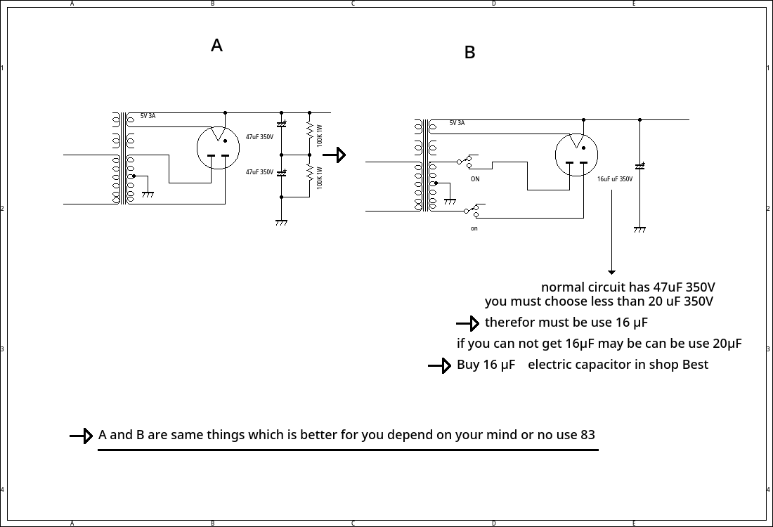 83 circuit for your amplifier