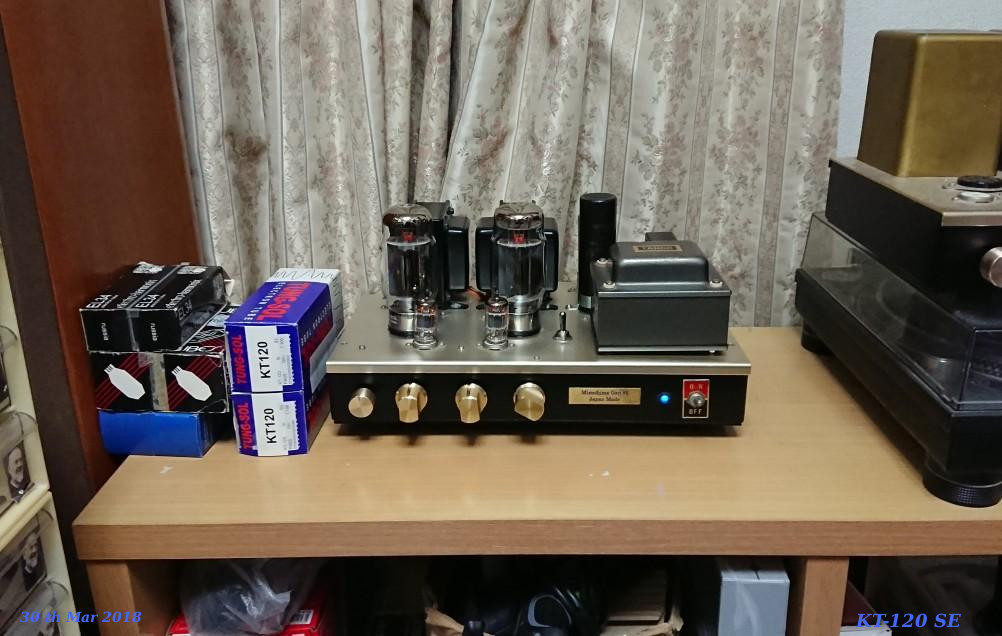 as KT-120 Single-Ended Amplifier 2018