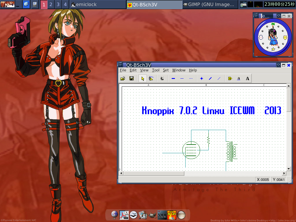 Knoppix 7.0.2 ICEWM 