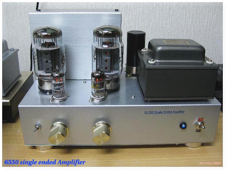 6550/KT88 Single Ended Amplifier