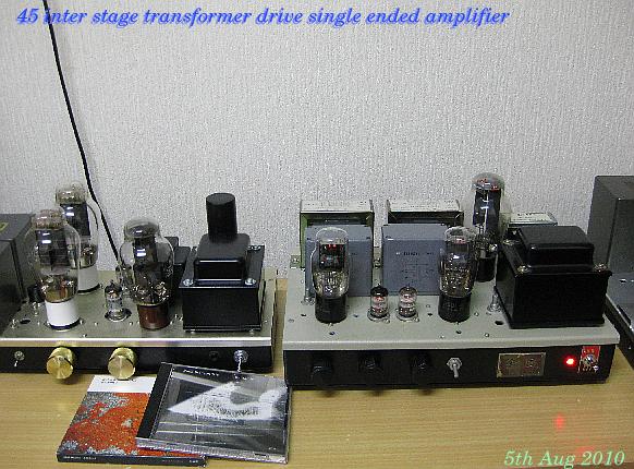 OPT-20S 45 single ended amplifier