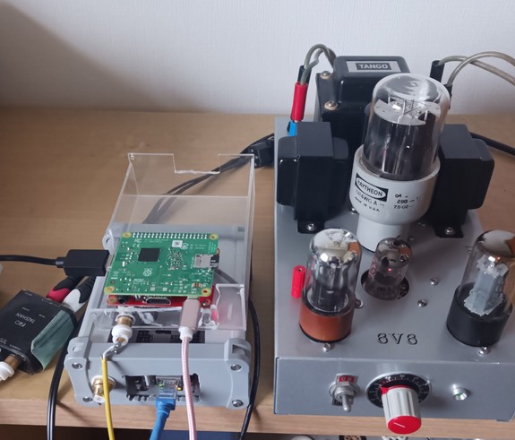 amp and raspberrry