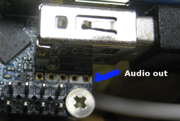 Audio Out of Nano